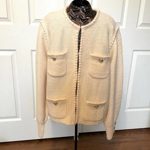NWT J Crew Odette Sweater Lady Jacket